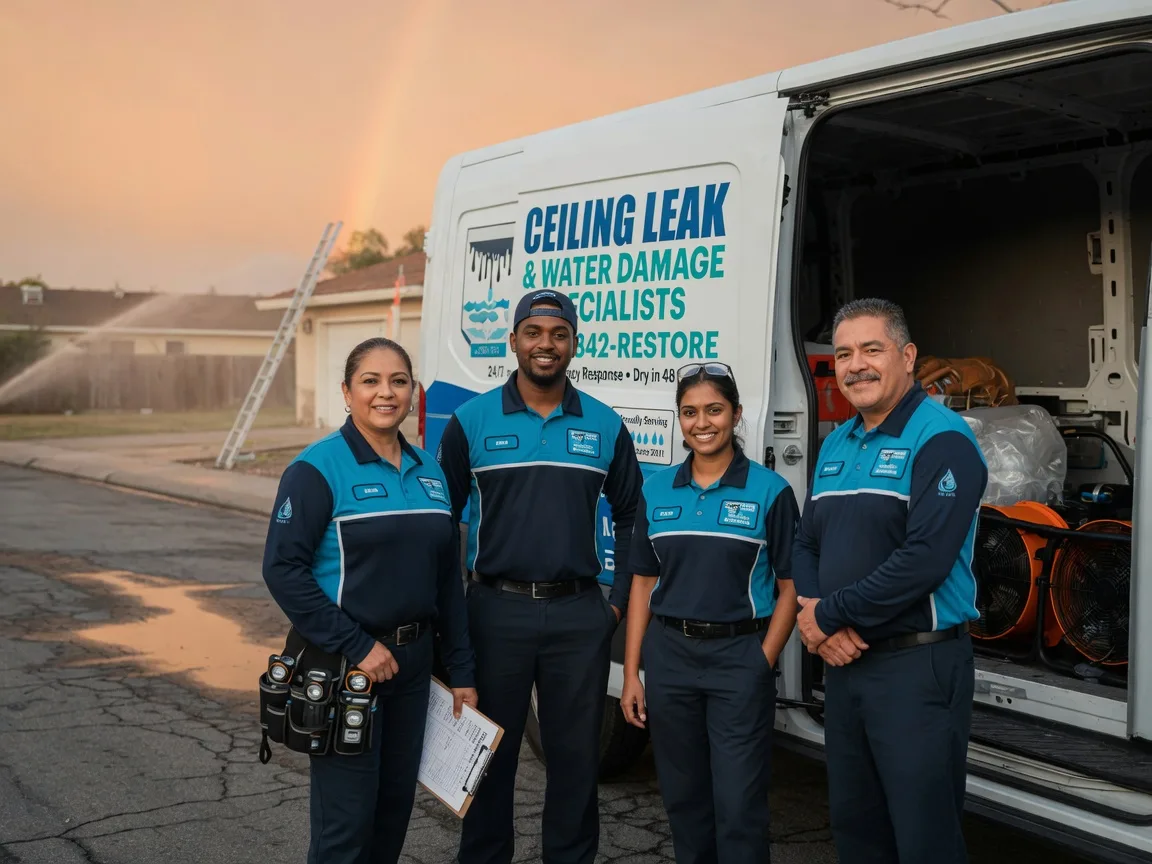 Ceiling Leak Cleanup company in Groton, CT
